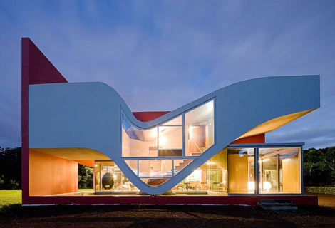 Дом "Летящая птица" от архитектора Бернандо Родригеса