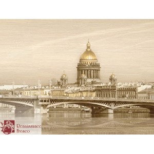 Арт: F1216 Санкт-Петербург. Фреска или фотообои на заказ.