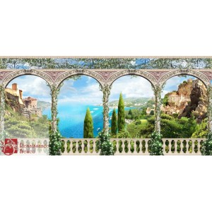 Модульная фреска готовая. Арт.: М015 серия - Panoramic. Бесшовная.